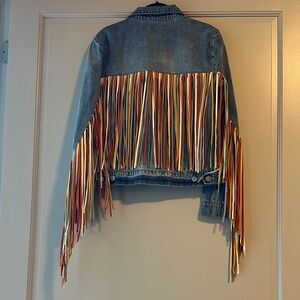 Nashville Fringe Denim Jacket